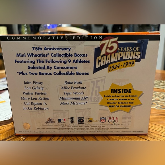 Wheaties 75 years of champions “John Elway” - Picture 2 of 2